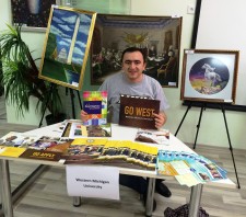 Orxan Abbasov, WMU Fulbright Fellow alumni, in Azerbejian
