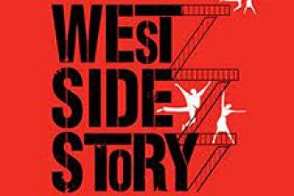 Photo of West Side Story poster.