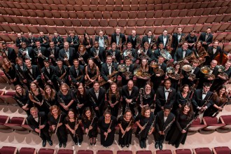 Photo of University Symphonic Band.