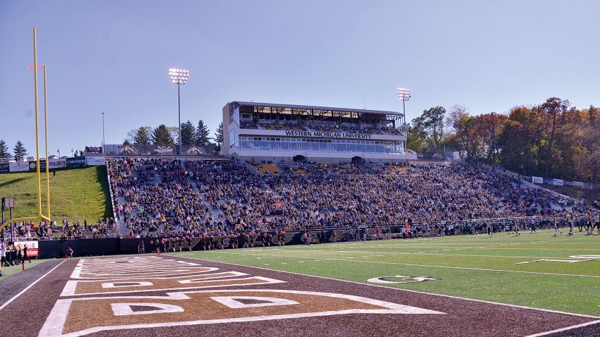 Photo of WMU's Waldo Stadium.