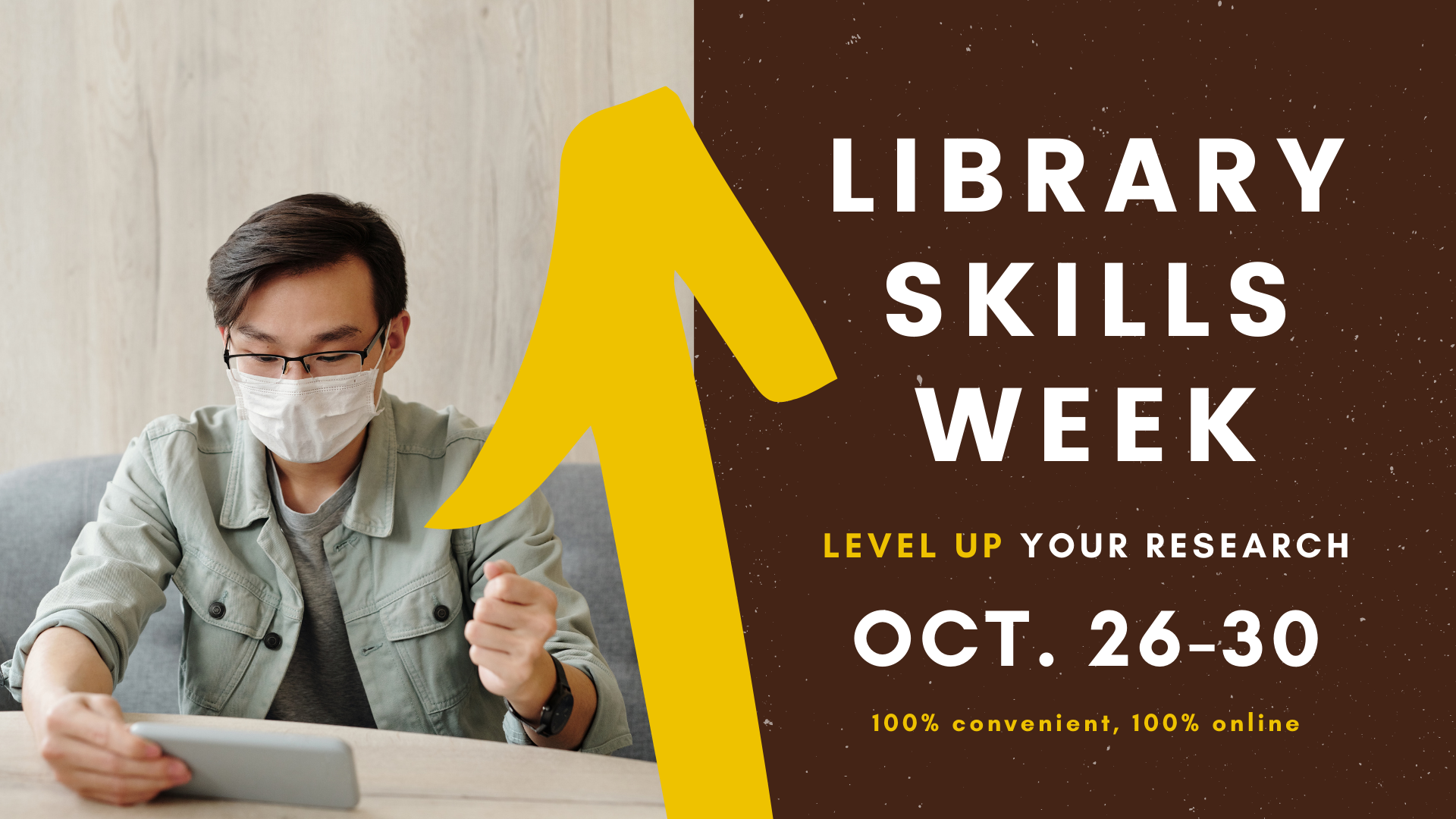 Library Skills Week event on October 26 through 30, 2020