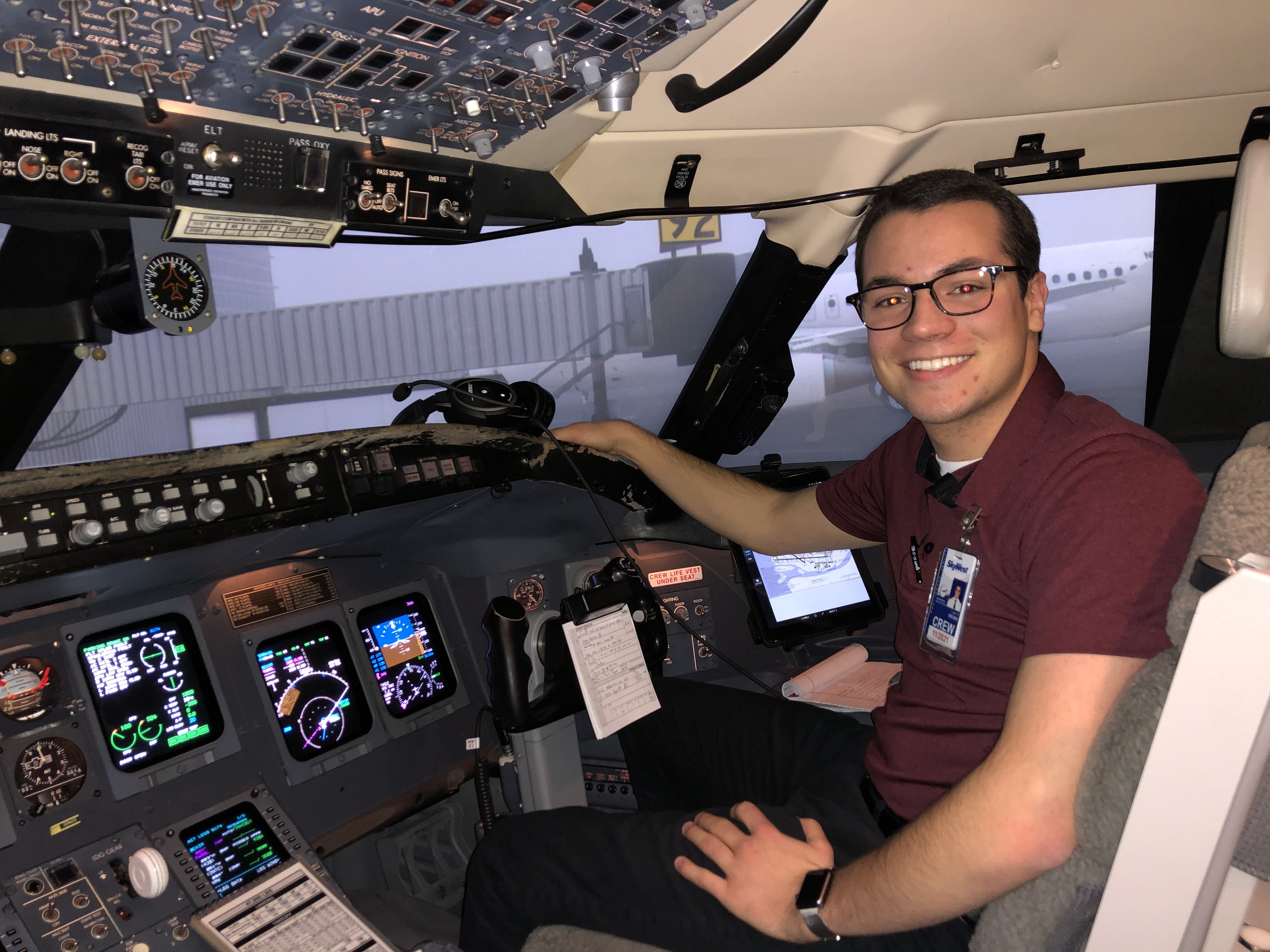 WMU Aviation Flight Science Alumni Logan Brown