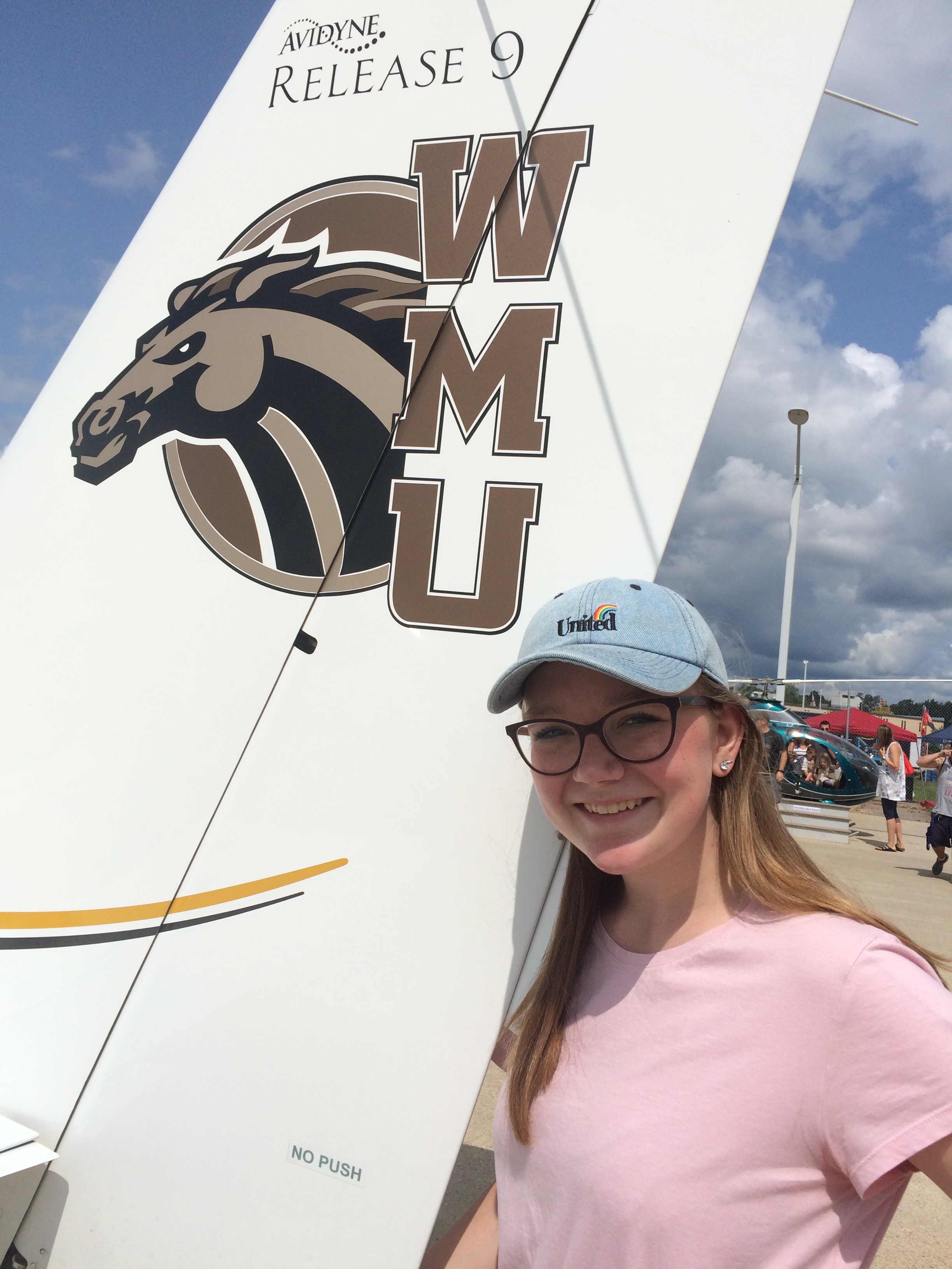 WMU Aviation Flight Science Student Miranda Goodison