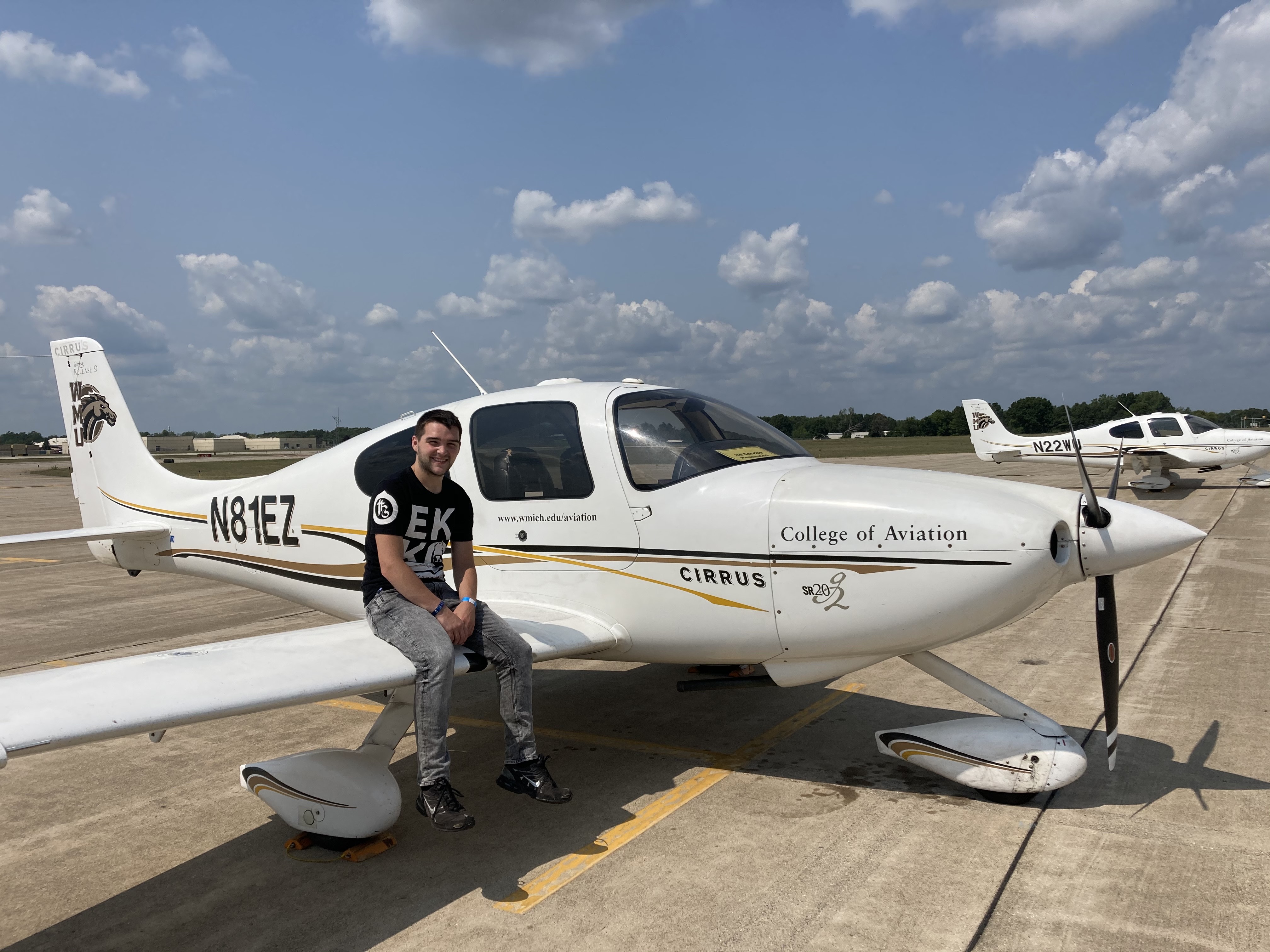 WMU Aviation Flight Alumni Noah Bielat