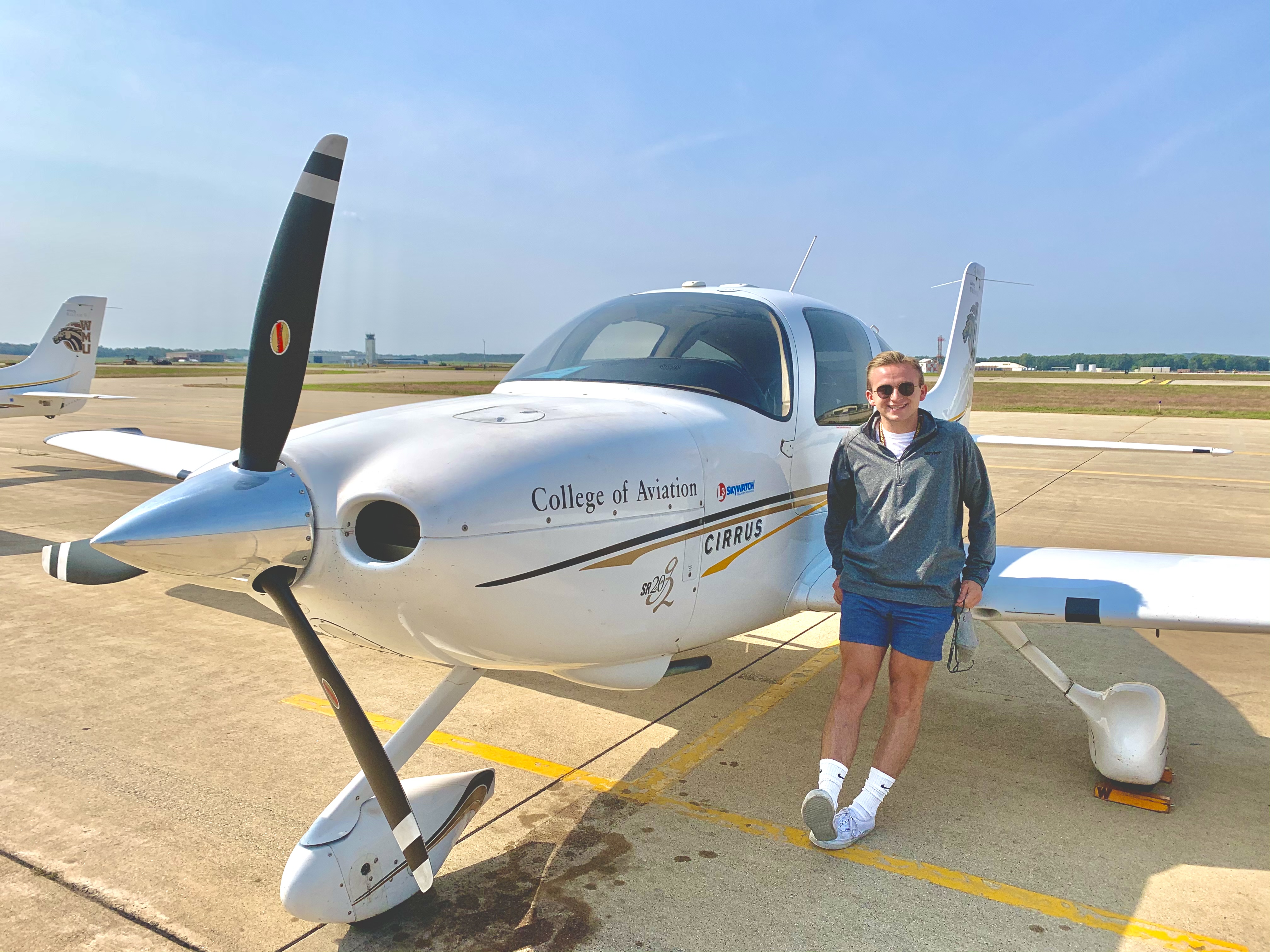WMU Aviation Flight Science Student Hunter Hayes