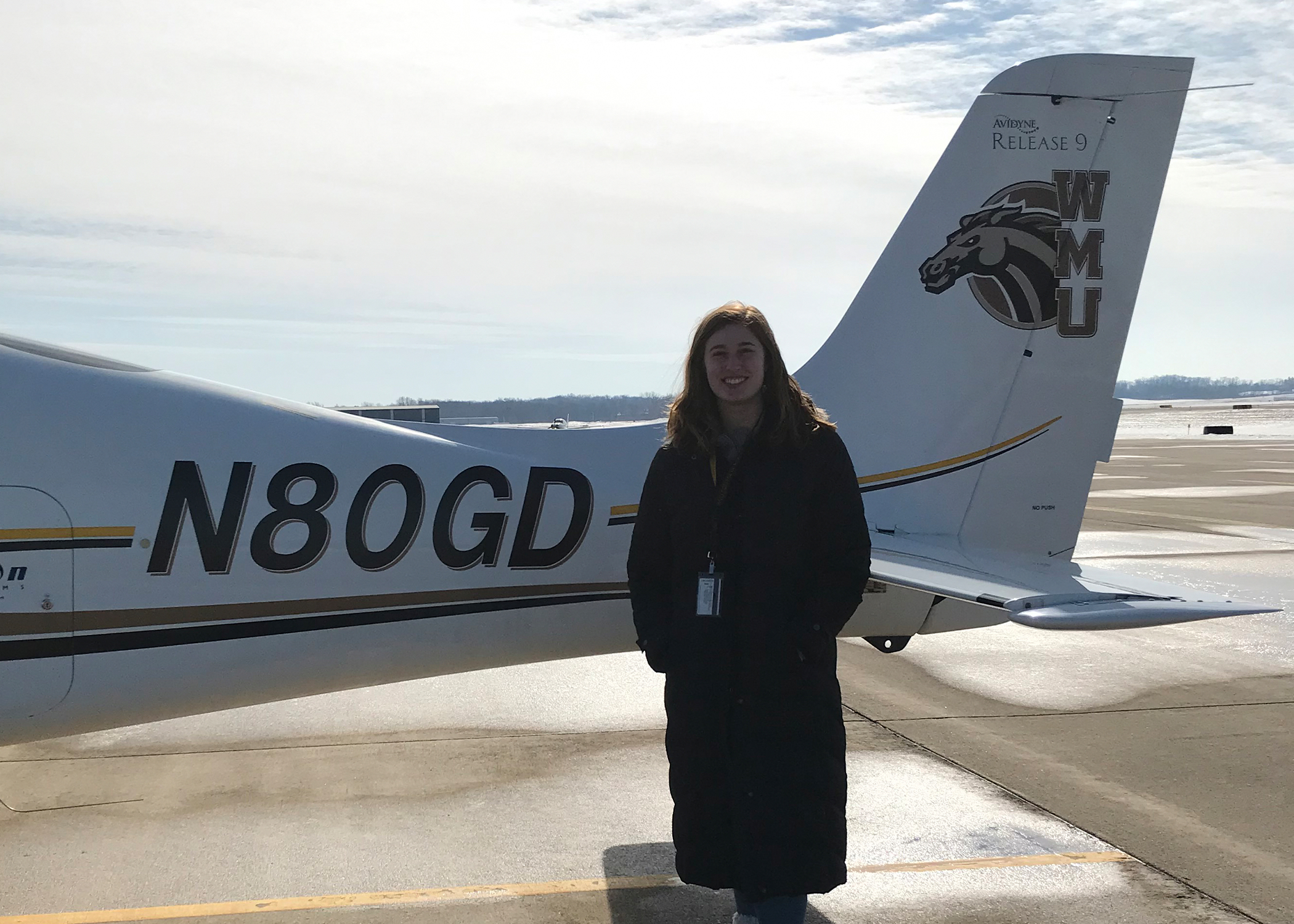 WMU Aviation Flight Science Student Emma Anderson