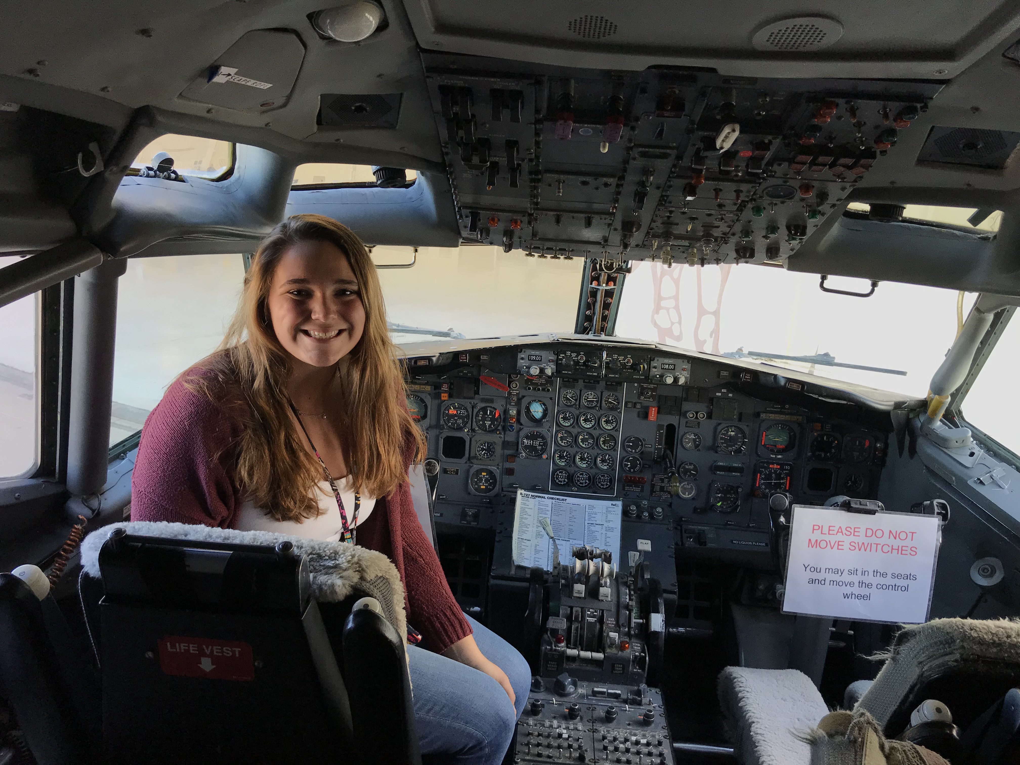 WMU College of Aviation Flight and Management Student Alysse Matteson