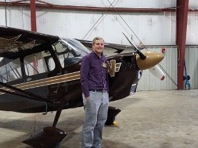 WMU Aviation Flight Science Student Michael Coldagelli
