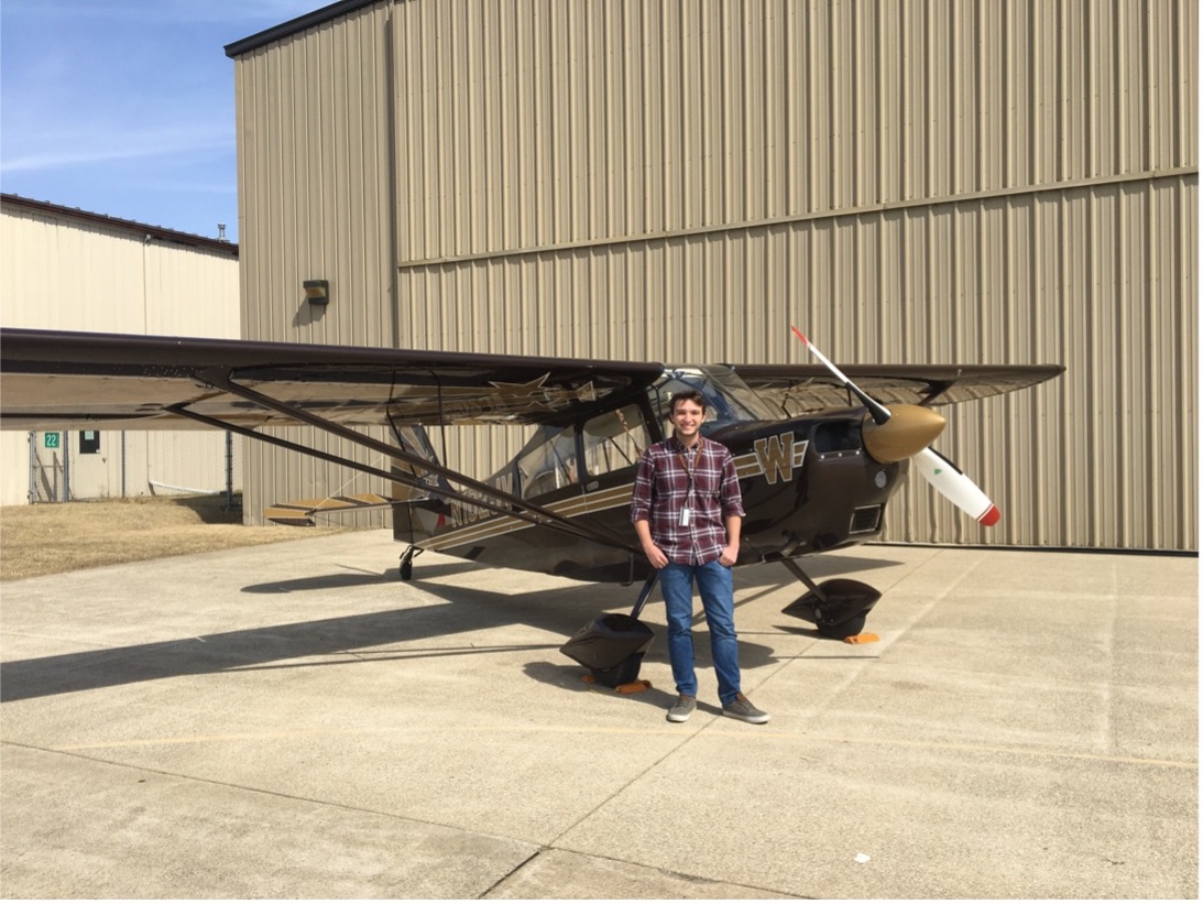 WMU Aviation Flight and Management Student Shane Rembold