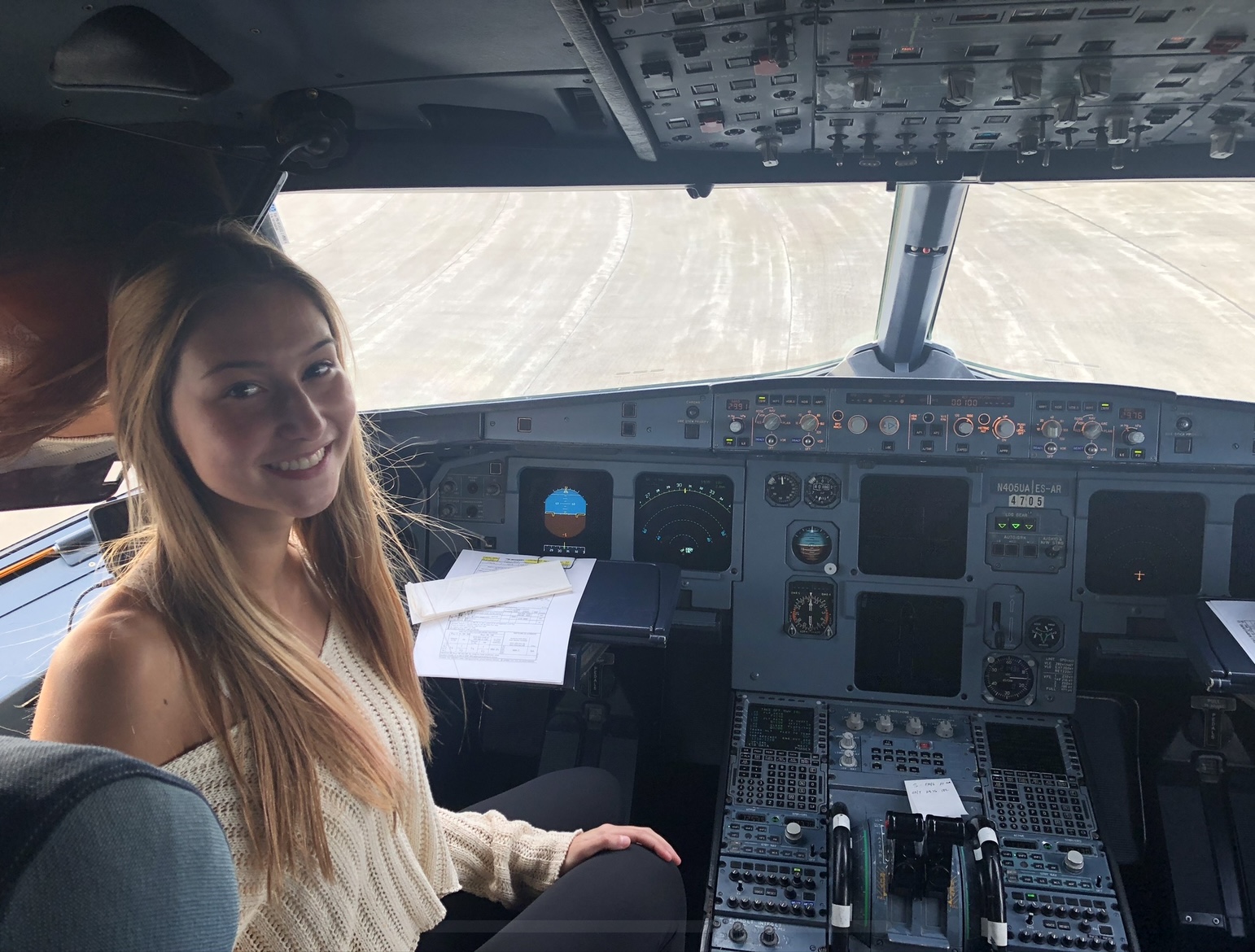 WMU Aviation Management and Operations Student Brooke Katich