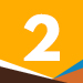 stylized graphic of the numeral 2