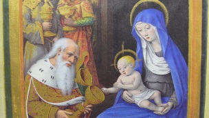 Adoration of the Magi from the Hours of Charles of Angoulême.