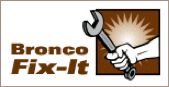 Bronco Fixit logo