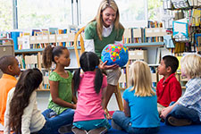 Photo of children learning