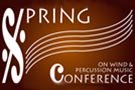 Spring Conference on Wind and Percussion Music logo.