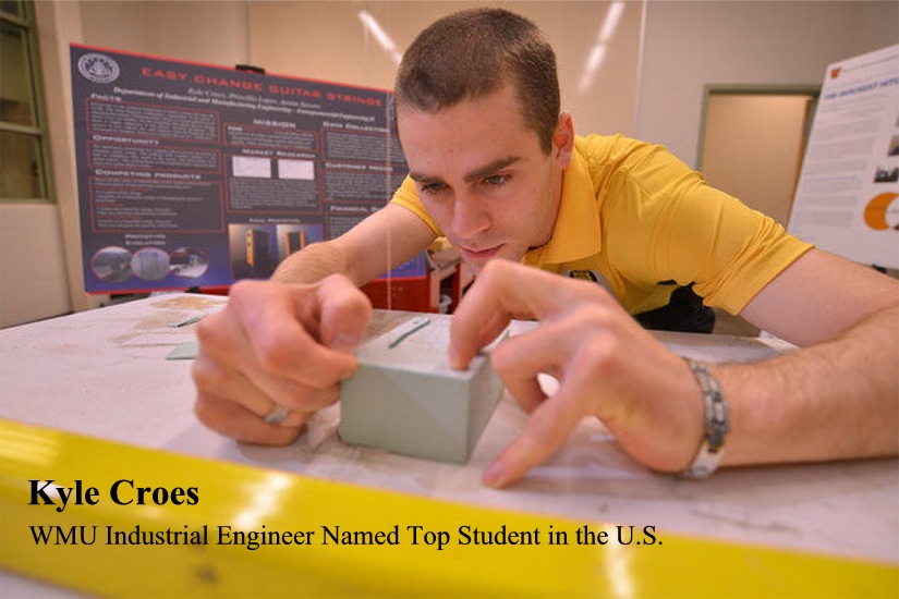 Kyle Croes top engineering student