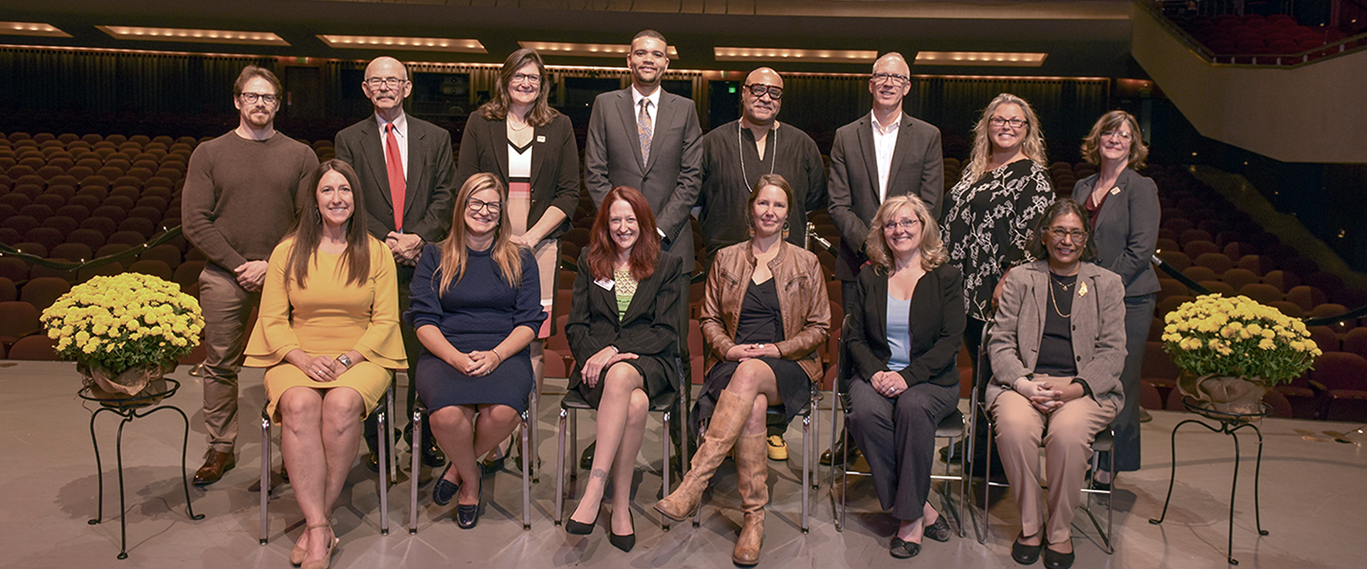 2022 College of Arts and Sciences Alumni Achievement Award honoree group photo