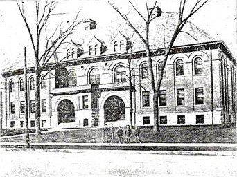 The old Vine Street school - 1904