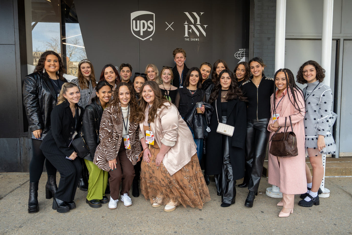 A group photo of the UofNYFW cohort.