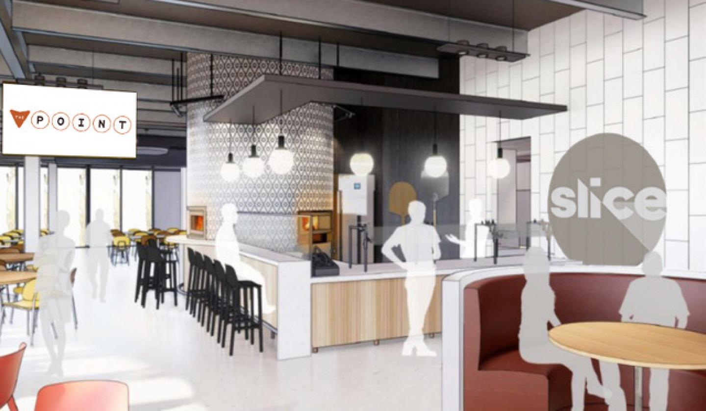 Rendering of Slice inside the new Student Dining Center.