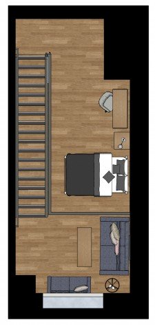 Arcadia Flats Loft Floor Plan