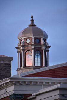 Photo of Heritage Hall's cupola.