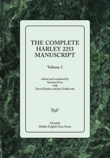 Cover image of The Complete Harley Manuscript: the title on a pale green square, over a dark green marble-patterned background