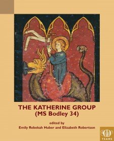 Cover image of The Katherine Group (Bodley MS 34): Saint Margaret bursting from the dragon's back, Madame Marie's picture book, fol. 100, Bibliotheque nationale de France
