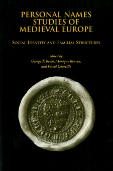 Cover image of Personal Names Studies of Medieval Europe: Social Identity and Familial Structures