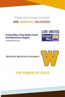 2016 WMU United Way poster.