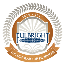 2016-17 Fulbright U.S. Scholar Top Producer.