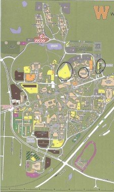 WMU campus  map