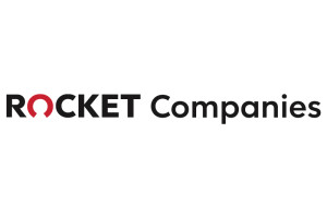 The Rocket Companies logo is black and red.