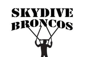 WMU SkyDive Broncos Logo