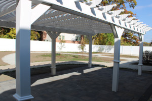 Photo of outdoor space and pergola