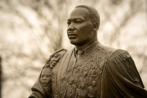 A statue of Martin Luther King Jr.