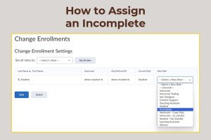 How to assign an incomplete