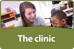 The clinic where doctoral students have opportunities for practicum and specialized training.