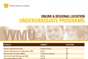 thumbnail of pdf listing undergraduate programs