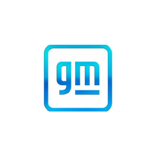 GM logo in blue.