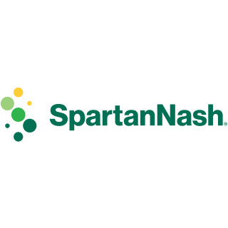 SpartanNash logo in shades of green and yellow.
