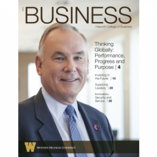 Pictured is the 2016 Business Magazine