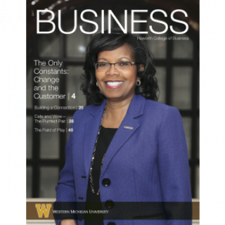 Pictured is the 2017 Business Magazine