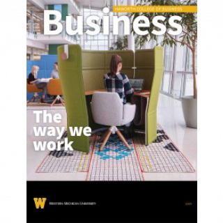 Pictured is the 2019 Business Magazine