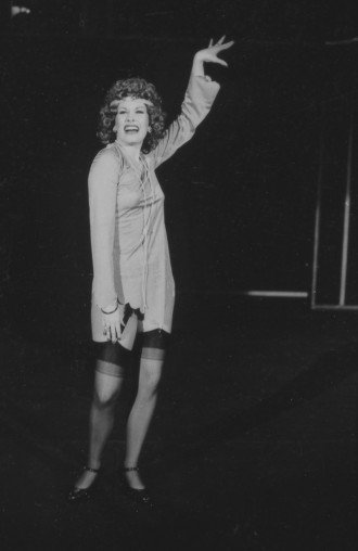 Marin Mazzie performs in a production in 1981.