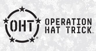 The Operation Hat Trick logo.