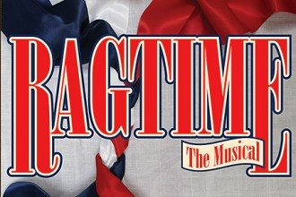Photo of Ragtime musical logo.
