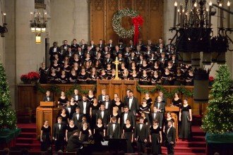 Photo of a WMU choir.