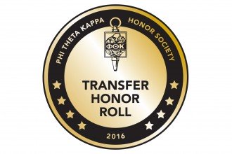 Phi Theta Kappa Transfer Honor Roll logo.