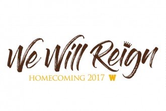 WMU Homecoming 2017 logo, We Will Reign.